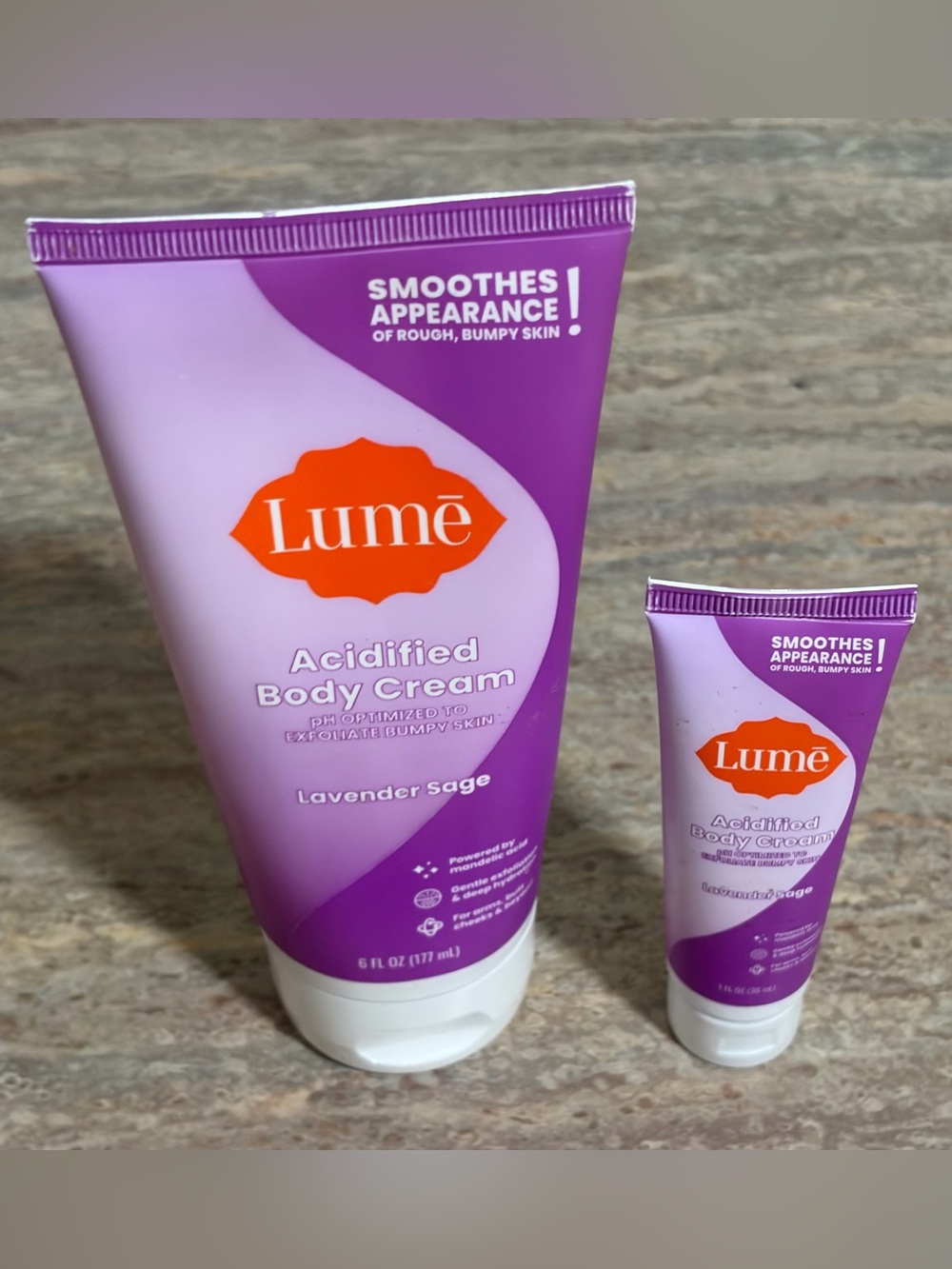Lume Lavender Sage Acidified Body Cream Set